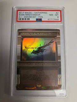 Aven Mindcensor FOIL - English - MTG Amonkhet Invocation - NM PSA 8 Magic - Image 1