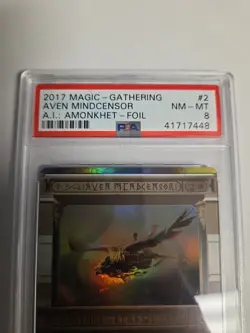 Aven Mindcensor FOIL - English - MTG Amonkhet Invocation - NM PSA 8 Magic - Image 4