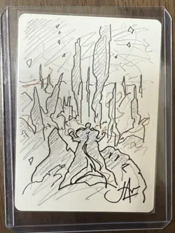 MTG Artist Proof AP John Avon / Thoughts of Ruin English - Image 1