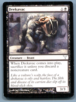 MTG Drekavac Dissension #43 DIS Uncommon - Image 1