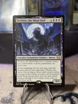 Arvinox, the Mind Flail Commander: Duskmourn: House of Horror Mythic 0130 MTG - Image 1