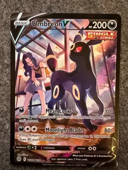 Umbreon V Brilliant Stars TG22/TG30 Pokemon Card TCG - Image 1