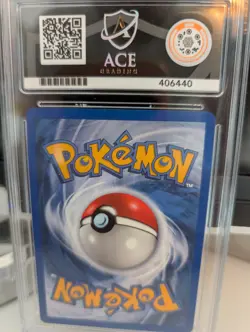 Bellsprout 53 Vintage Slab graded ACE 9 from 2004 English Pokemon TCG - Image 2