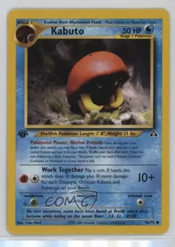 Kabuto 1st Ed. Pokemon Neo Discovery #56 2001 15fy - Image 1