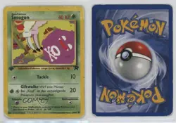 Koffing German 1st Ed. Pokemon Team Rocket #58 2000 15fy - Image 3