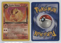 Dark Flareon German 1st Ed. Pokemon Team Rocket #35 2000 15fy - Image 3