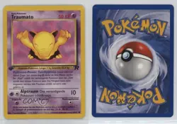 Drowzee German 1st Ed. Pokemon Team Rocket #54 2000 15fy - Image 3