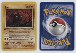 Onix 1st Ed. Pokemon Neo Genesis #69 2000 15fy - Image 3