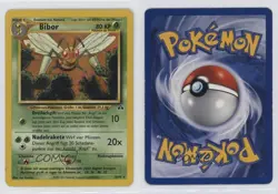 Beedrill German Pokemon Neo Discovery #18 2001 15fy - Image 3
