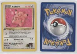 Erika's Clefairy 1st Ed. Pokemon Gym Challenge #40 2000 15fy - Image 3