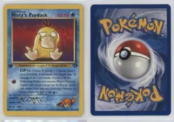 Misty's Psyduck 1st Ed. Pokemon Gym Challenge #90 2000 15fy - Image 3