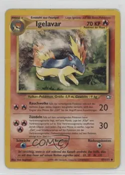 Quilava German Pokemon Neo Genesis #47 2000 15fy - Image 1