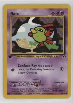 Natu 1st Ed. Pokemon Neo Discovery #59 2001 15fy - Image 1