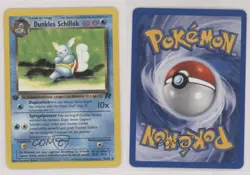 Dark Wartortle German 1st Ed. Pokemon Team Rocket #46 2000 15fy - Image 3