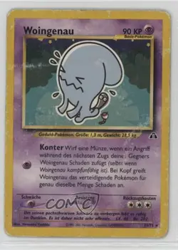 Wobbuffet German Pokemon Neo Discovery #35 2001 15fy - Image 1