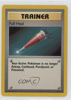 Full Heal 1999-2000 Printing Pokemon Base Set #82 1999 0ez5 - Image 1