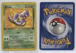 Ekans German 1st Ed. Pokemon Team Rocket #56 2000 15fy - Image 3