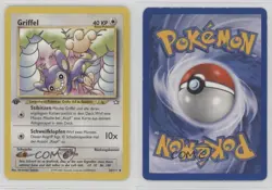 Aipom German 1st Ed. Pokemon Neo Genesis #26 2000 15fy - Image 3