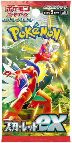 3 x Pokemon TCG Scarlet EX SV1s Sealed Japanese Booster Packs | UK Seller - Image 1