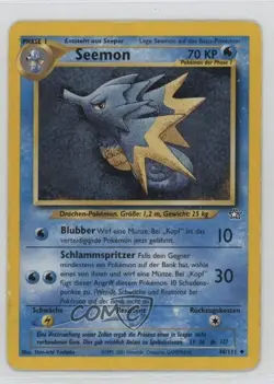 Seadra German Pokemon Neo Genesis #48 2000 15fy - Image 1