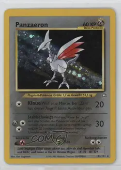 Skarmory Holo German Pokemon Neo Genesis #13 2000 15fy - Image 1