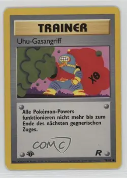 Goop Gas Attack German 1st Ed. Pokemon Team Rocket #78 2000 15fy - Image 1
