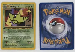 Metapod 1st Ed. Pokemon Neo Discovery #42 2001 15fy - Image 3
