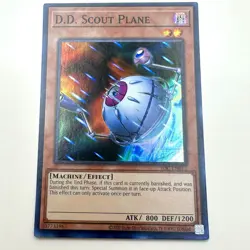 Yugioh 25th Anniversary D.D. Scout Plane IOC-EN012 Super Rare NM - Image 1