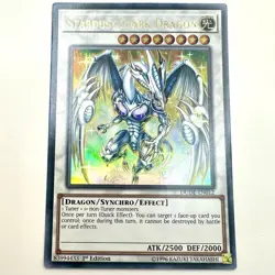 Stardust Spark Dragon Ultra Rare DUDE-EN012 (Near Mint 1st Edition) Yugioh - Image 1