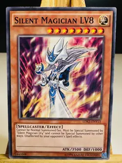 Silent Magician LV8 [NM] LDK2-ENY13 - 1996 Common - Unlimited Yugioh - Image 1