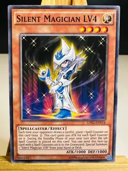 Silent Magician LV4 [NM] LDK2-ENY14 - 1996 Common - Unlimited Yugioh - Image 1