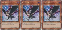 Yugioh RA02-EN002 D.D. Crow QCSR 3X 1st Edition MINT - Image 1