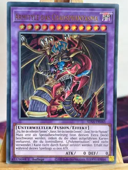 Armityle Das Chaosphantasma SDSA-DE045 Ultra Rare Deutsch EX YUGIOH - Image 1