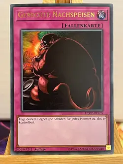 Gerechte Nachspeisen LCKC-DE105 Ultra Rare Deutsch EX YUGIOH - Image 1