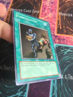 Yu-Gi-Oh! Confiscation DB1-EN023 Unlimited Common NM - Image 2