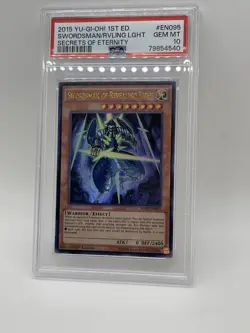 Swordsman of Revealing Light PSA 10 Gem Mint 💎 Ultra Rare 1st SECE-EN095 Yugioh - Image 1