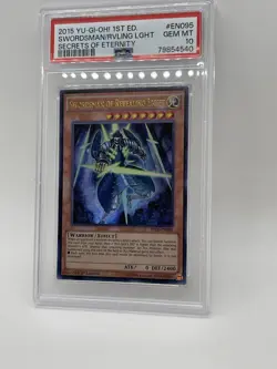 Swordsman of Revealing Light PSA 10 Gem Mint 💎 Ultra Rare 1st SECE-EN095 Yugioh - Image 2