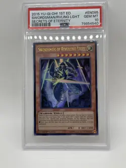 Swordsman of Revealing Light PSA 10 Gem Mint 💎 Ultra Rare 1st SECE-EN095 Yugioh - Image 4