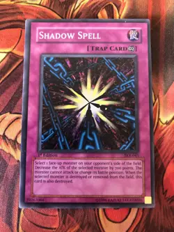 SKE-041 Yugioh Shadow Spell Super Rare 1st Edition NM - Image 1