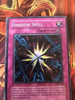SKE-041 Yugioh Shadow Spell Super Rare 1st Edition NM - Image 2