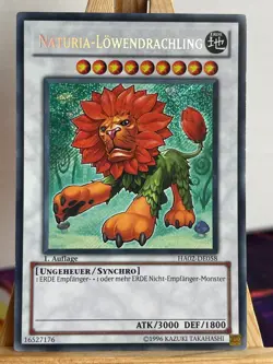 Naturia-Lowendrachling HA02-DE058 Secret Rare Deutsch NM YUGIOH - Image 1