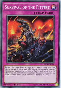 Yugioh Survival of the Fittest SR04-EN031 Common 1st Edition - Image 1