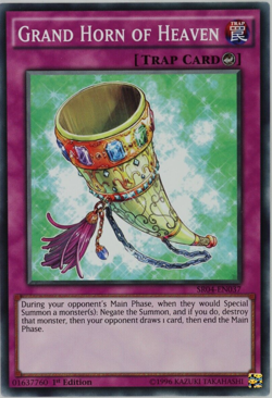 Yugioh Grand Horn of Heaven SR04-EN037 Common 1st Edition - Image 1