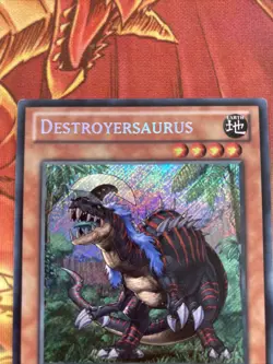 LCJW-EN158 Destroyersaurus Secret Rare 1st Edition Near Mint YuGiOh Card - Image 2