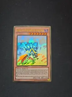 Yugioh! Gorz the Emissary of Darkness GLD5-EN024 Limited Edition Ghost Rare - Image 1