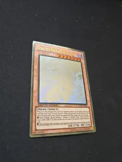 Yugioh! Gorz the Emissary of Darkness GLD5-EN024 Limited Edition Ghost Rare - Image 3