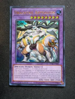 Yu-gi-Oh! Dracotail Arthalion JUSH-EN006 Ultra Rare Justice Hunter Set - Image 1