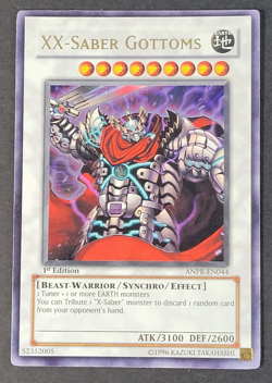 Yugioh TCG - XX Saber Gottoms - ANPR-EN044 - 1st Ed - NM/LP - Ultra Rare - 2009 - Image 1