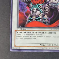 Yugioh TCG - XX Saber Gottoms - ANPR-EN044 - 1st Ed - NM/LP - Ultra Rare - 2009 - Image 3