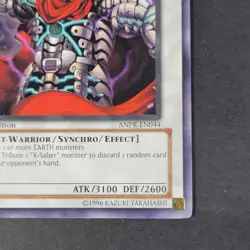 Yugioh TCG - XX Saber Gottoms - ANPR-EN044 - 1st Ed - NM/LP - Ultra Rare - 2009 - Image 4